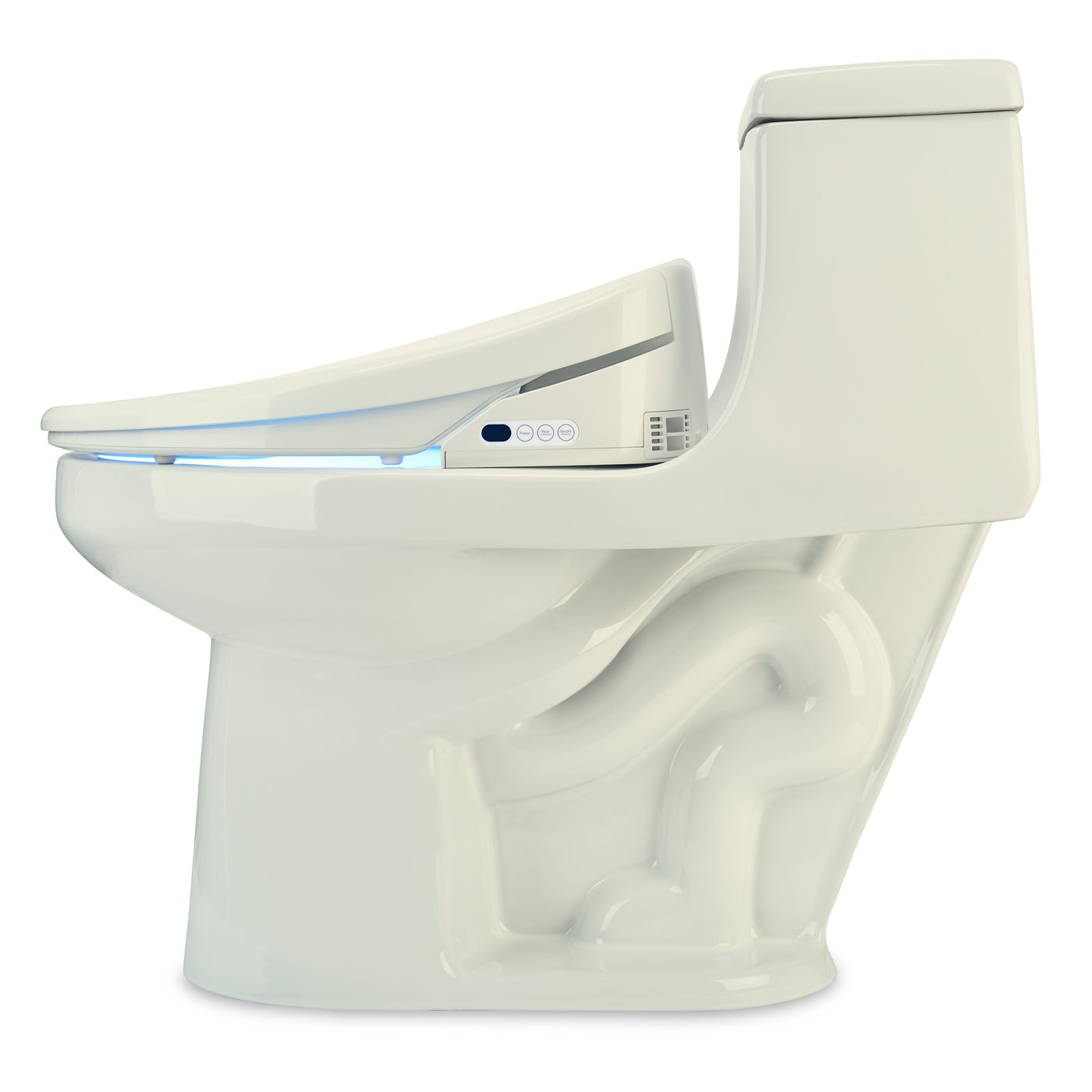 Brondell Luxury Bidet Toilet Seat Swash 1400 Elongated Biscuit S1400-EB