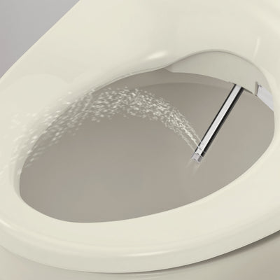 Brondell Luxury Bidet Toilet Seat Swash 1400 Round Biscuit S1400-RB